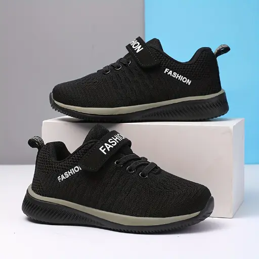 Chaussures Basses Tressées Confortables pour Garçons