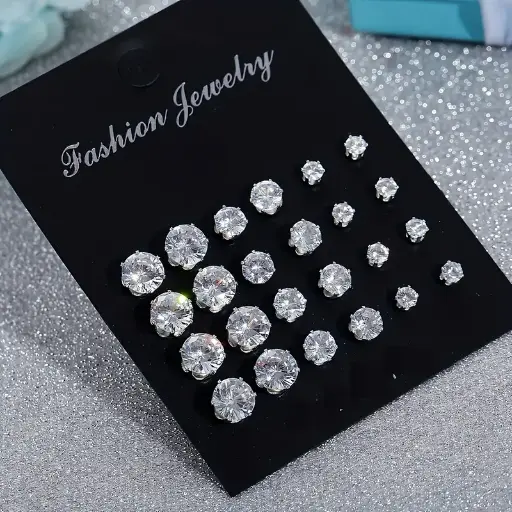  paires de boucles d'oreilles simples et élégantes 